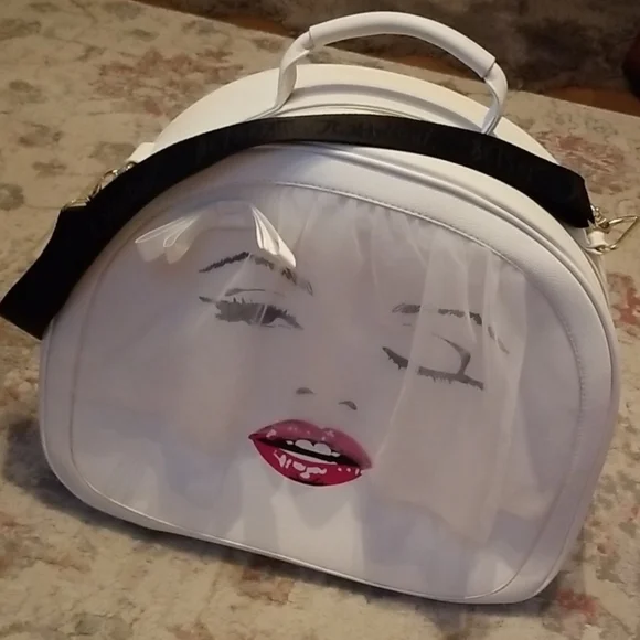 Betsey Johnson "Marilyn Monroe" Vintage Luggage Bag - Picture 1 of 10